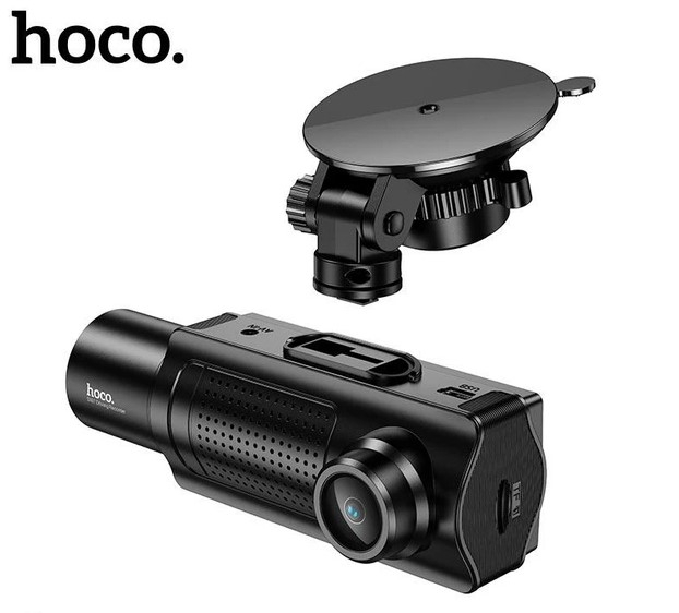 Відеореєстратор автомобільний HOCO DI61 Black, Box