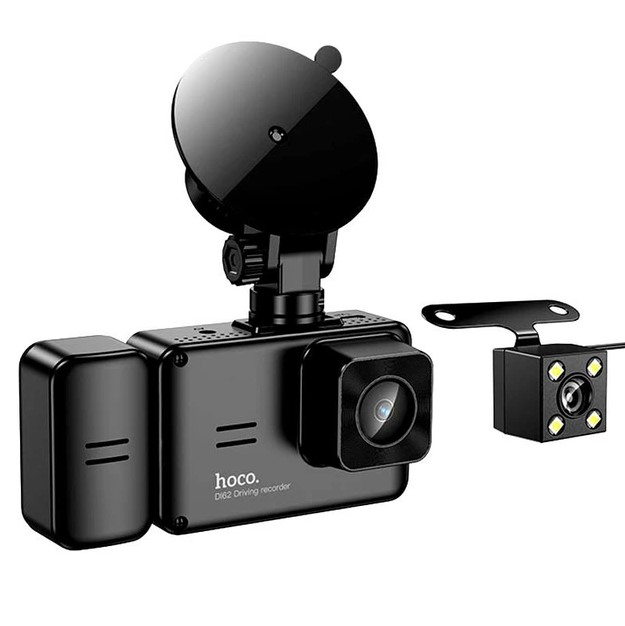 Відеореєстратор автомобільний HOCO DI62 Black