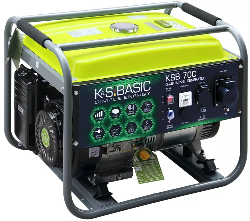 Бензиновий генератор Konner&Sohnen BASIC KSB 70C (KSB70C)