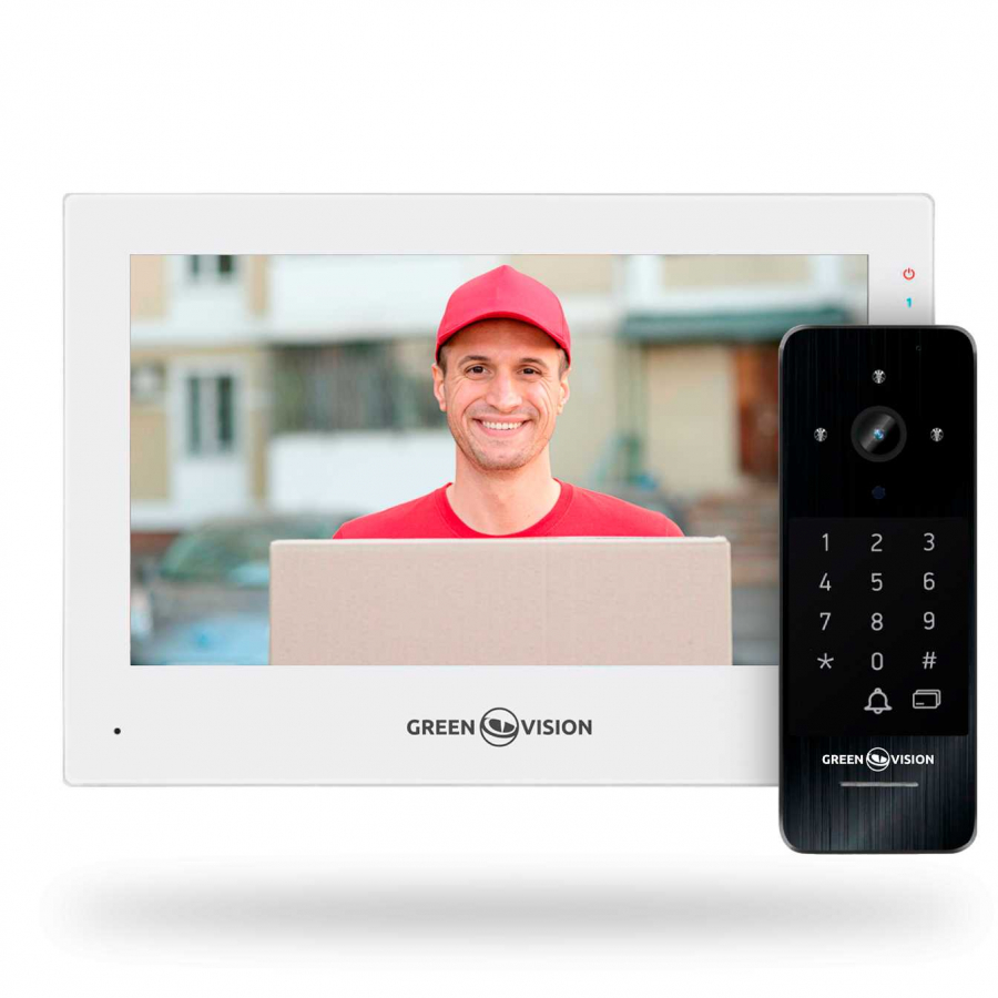 Комплект домофону Green Vision GV-003-GV-059+GV-006