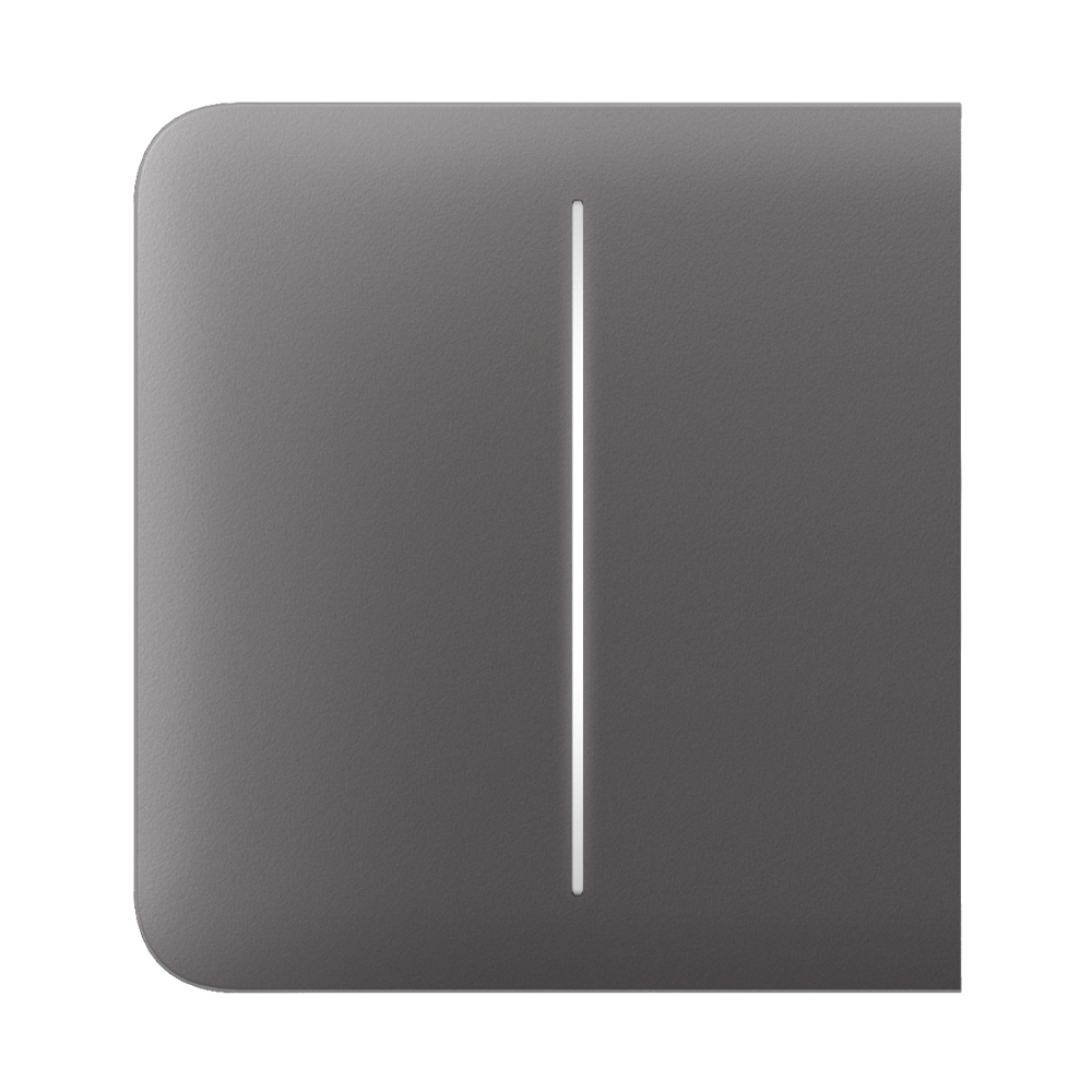 Кнопка вимикача Ajax SideButton (2-gang) grey