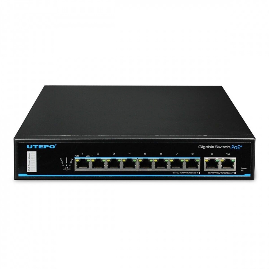 Комутатор UTEPO UTP3-GSW0802T-POE (PoE switch)