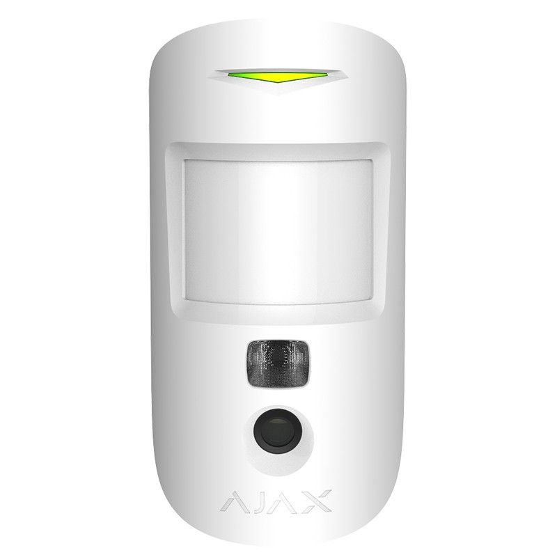 Датчик руху Ajax MotionCam біла (white)