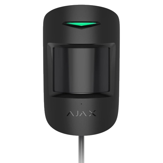 Датчик руху Ajax CombiProtect Fibra чорний (black) рух та розбиття