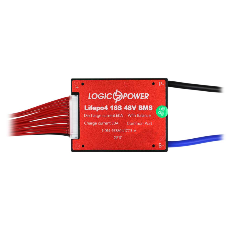 BMS плата LogicPower 48V 16S Dis 60A Ch 30A