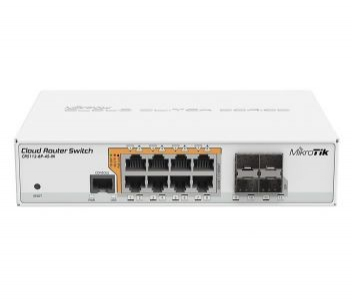 Керований комутатор MikroTik CRS112-8P-4S-IN