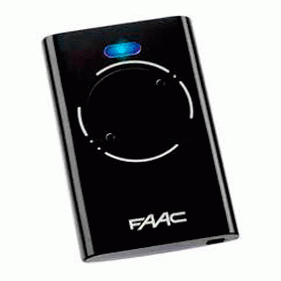Пульт дистанційного керування FAAC 2-ох канальний XT2 868 SLH LR, чорного кольору