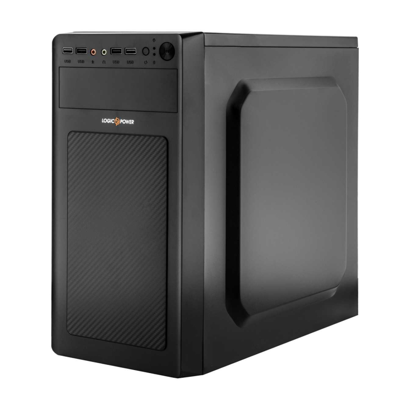 Корпус LogicPower 6108 - 400w 12cm MATX, 2xUSB3.0+2xUSB2.0