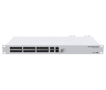 Керований комутатор MikroTik CRS326-24S+2Q+RM