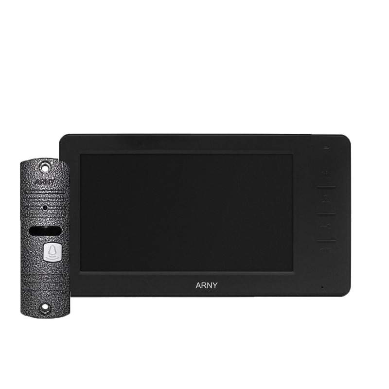 Комплект домофону Arny AVD-7006 Black/Grey