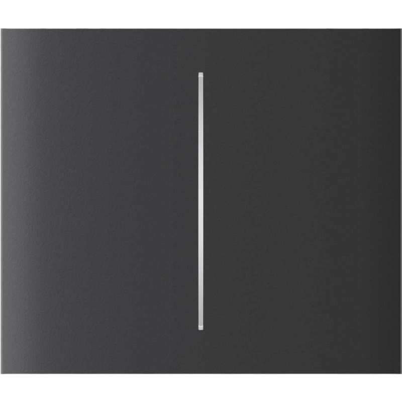 Кнопка вимикача Ajax центральна CenterButton (2-gang) vertical Graphite