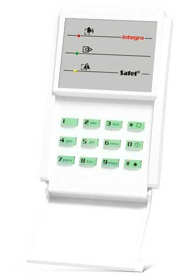 Клавіатура Satel INT-S-GR White