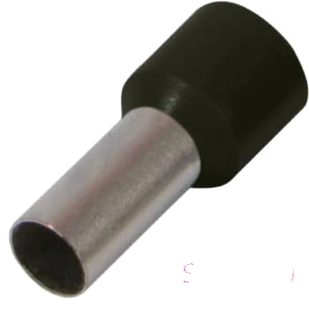 Кабельний наконечник Enext e.terminal.stand.e7508.black 0.75 кв.мм