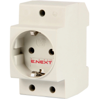 Розетка Enext e.socket.pro.din.tms www.bd.in.ua Безпечний Дім