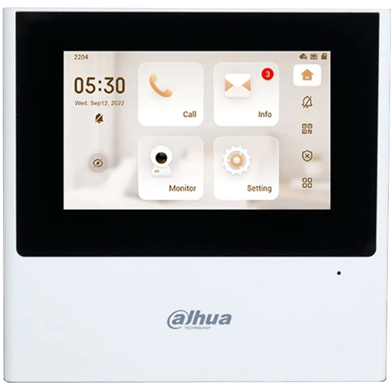 IP домофон Dahua DHI-VTH2611L-WP