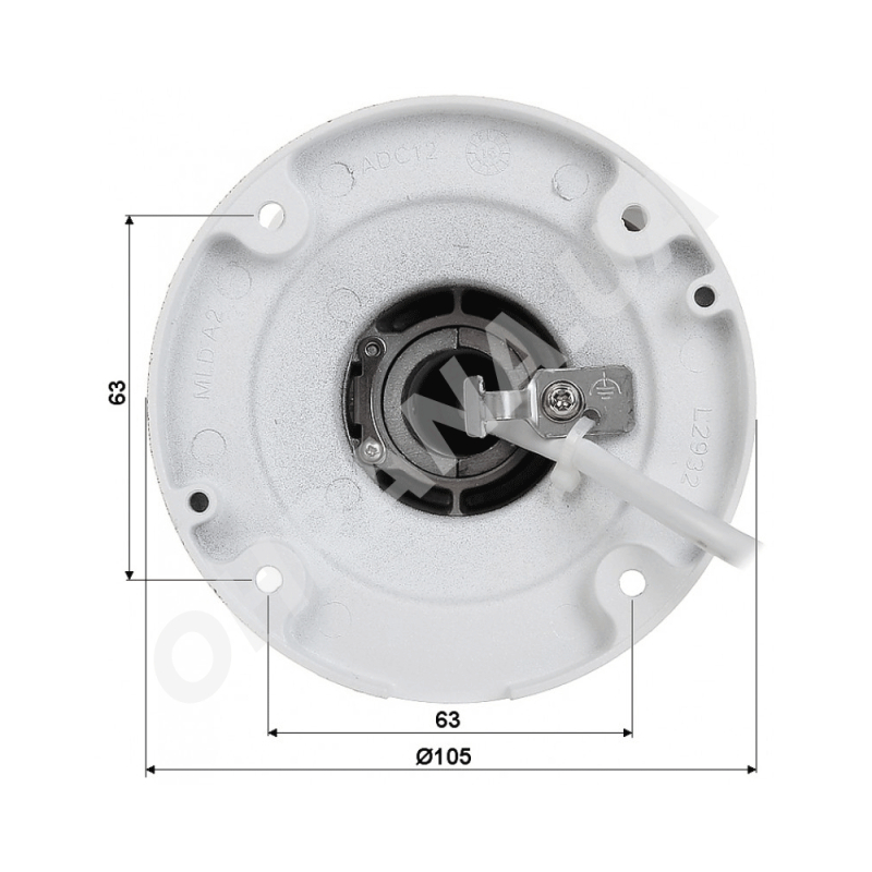 Ip відеокамера Hikvision DS-2CD2T83G2-4I 4mm