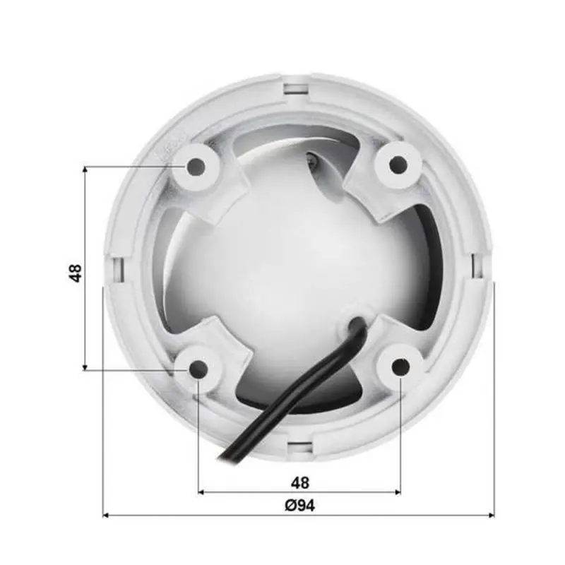 HD-CVI відеокамера Dahua DH-HAC-T2A11P (2.8)