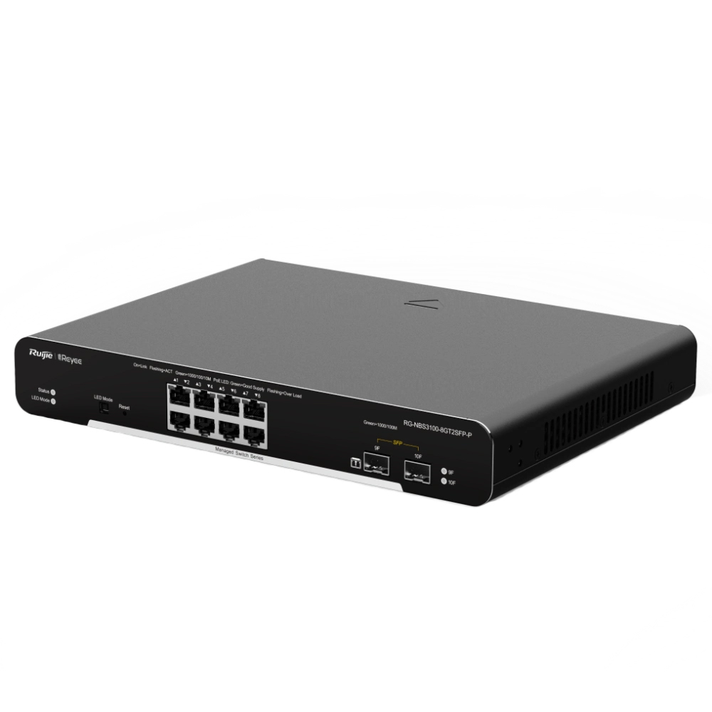 POE комутатор Ruijie RG-NBS3100-8GT2SFP-P