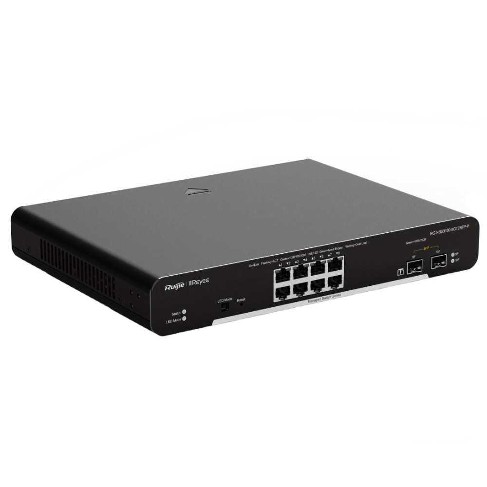 POE комутатор Ruijie RG-NBS3100-8GT2SFP-P