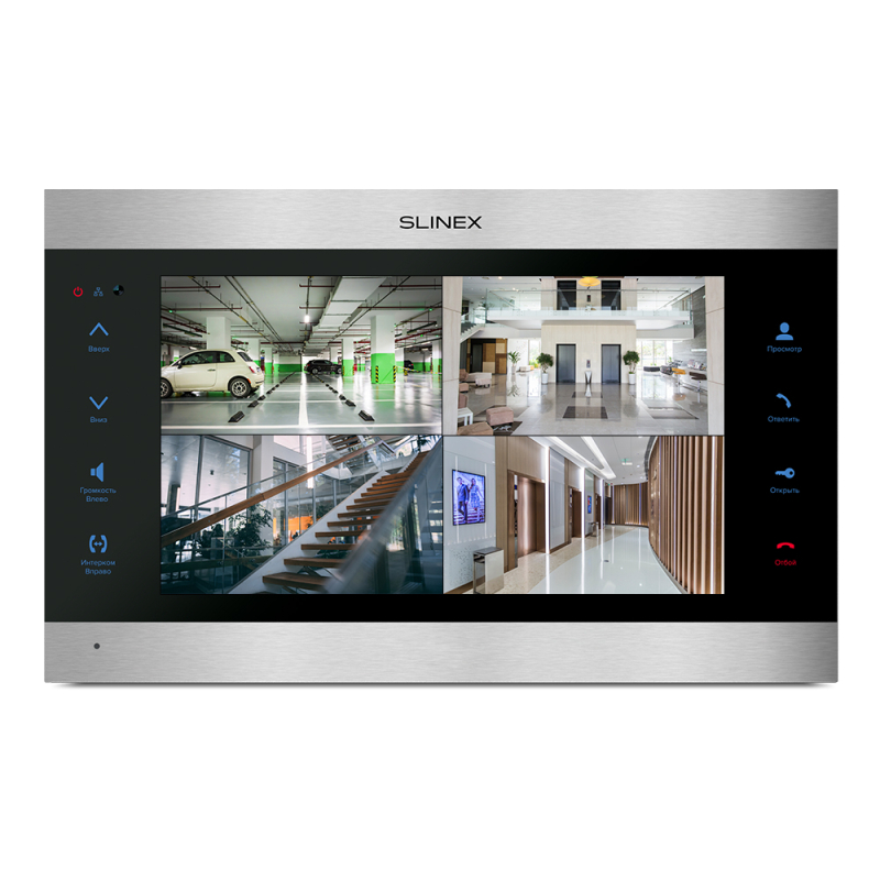 IP домофон Slinex SL-10IPTHD (silver+black)