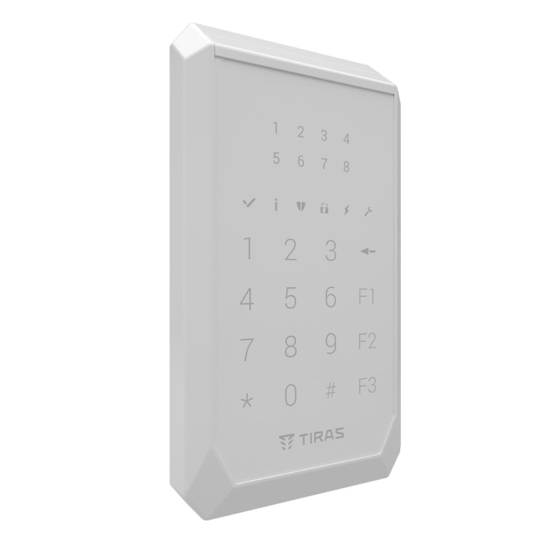 Клавіатура Tiras K-PAD8+(white)