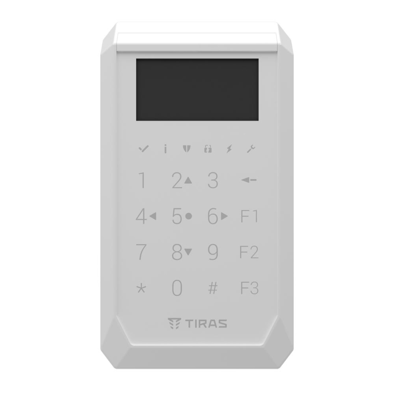Клавіатура Tiras K-PAD OLED (white)