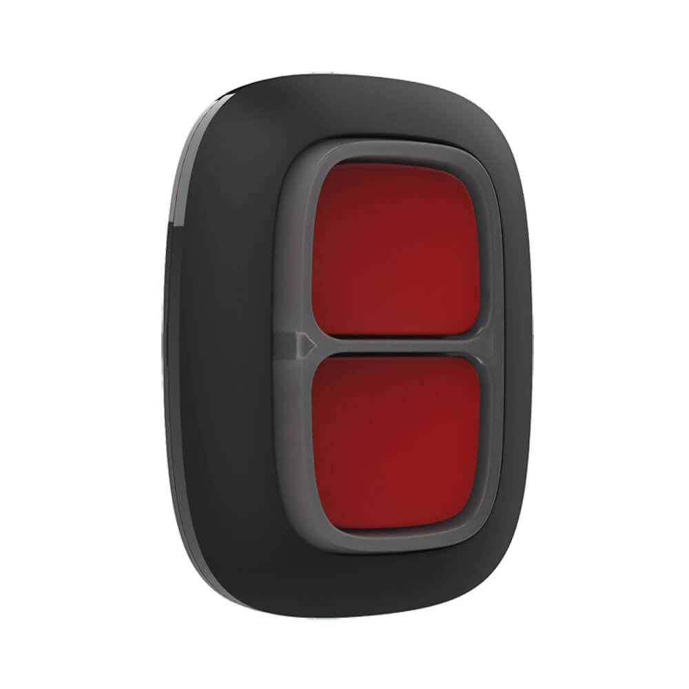 Кнопка тривоги Ajax DoubleButton чорна (black)