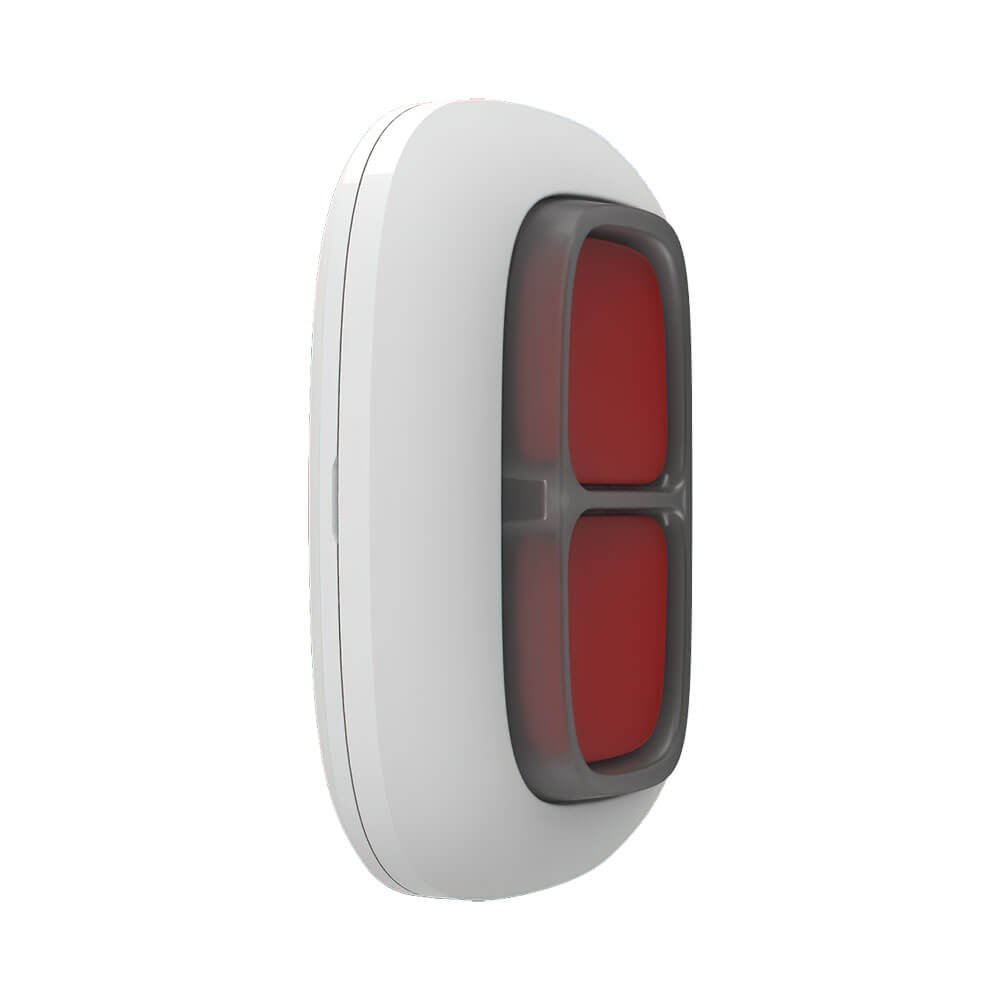 Кнопка тривоги Ajax DoubleButton біла (white)