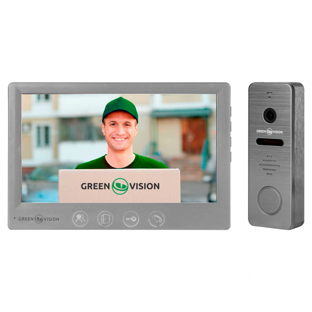 Комплект домофону Green Vision GV-002-GV-058+GV-005