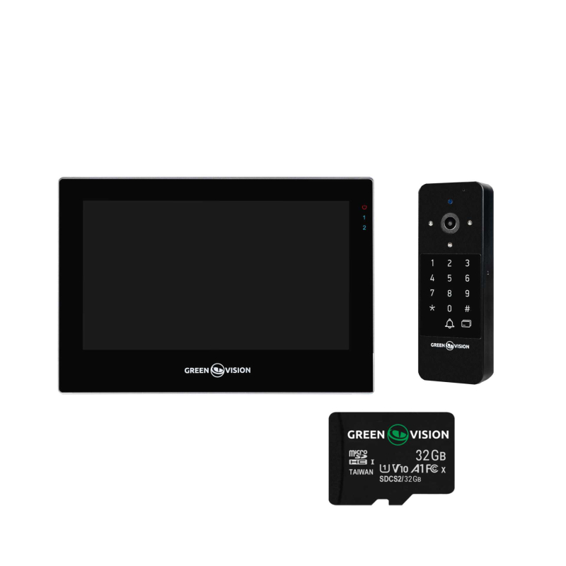 Комплект домофону Green Vision GV-004-GV-060+GV-007