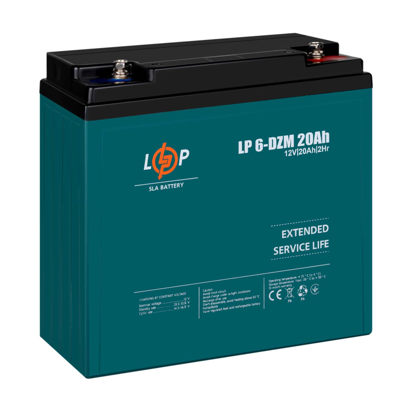 Акумулятор LogicPower LP 6-DZM-20 Ah