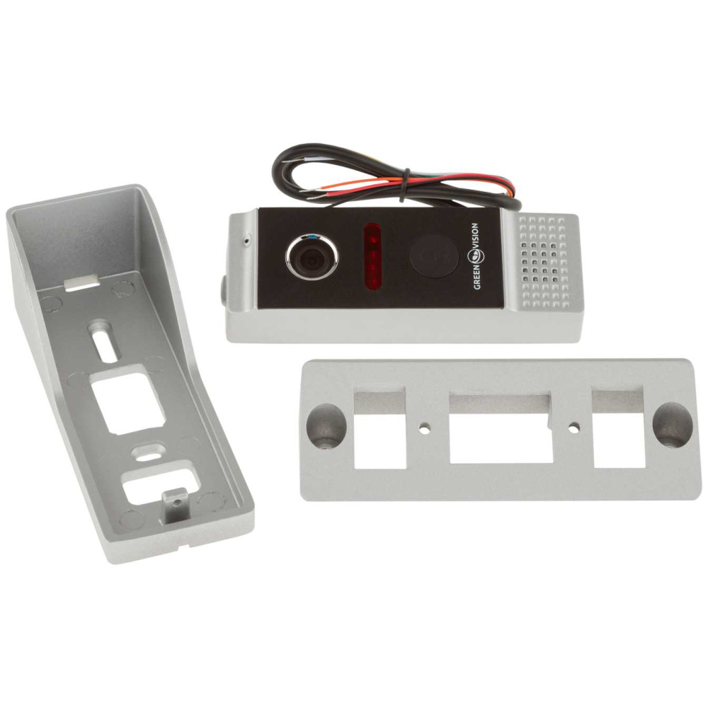 Виклична панель Green Vision GV-002-J-PV80-110 silver