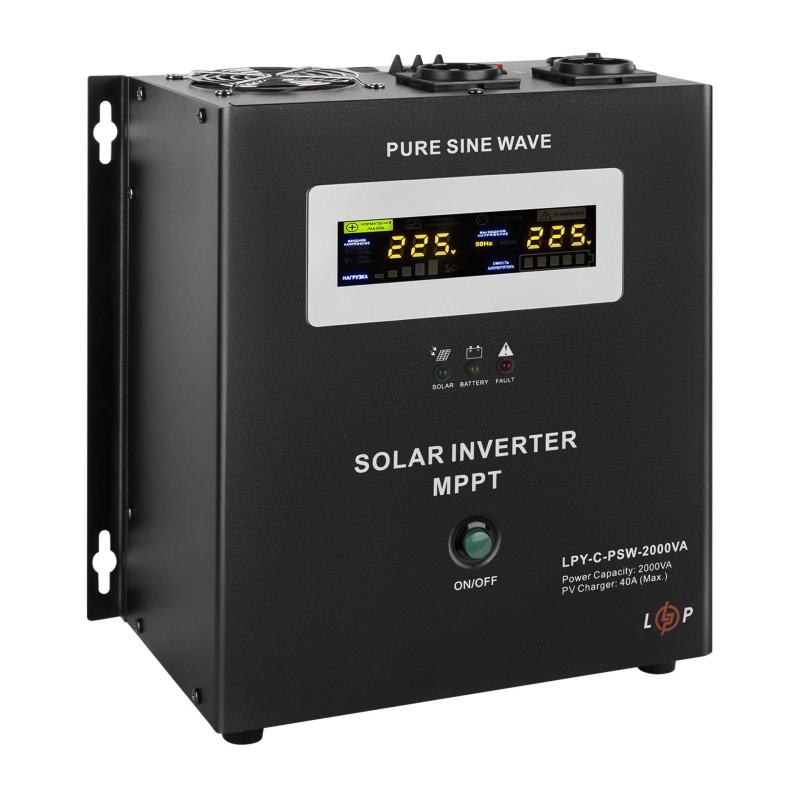 Джерело безперебійного живлення LogicPower LPY-C-PSW-2000VA (1400W) MPPT24V