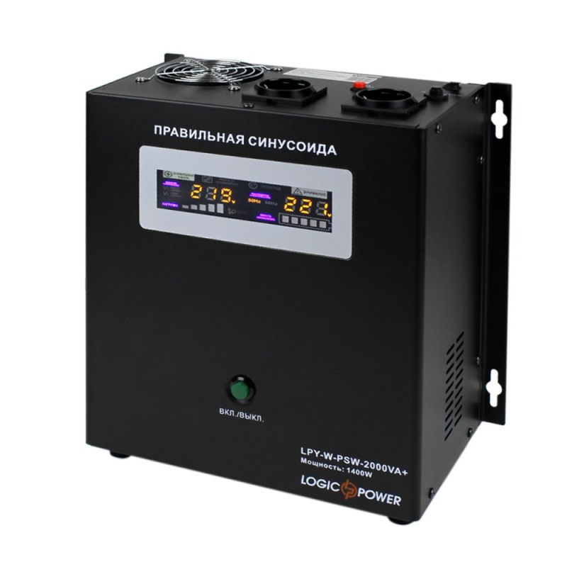 Джерело безперебійного живлення LogicPower LPY-C-PSW-2000VA (1400W) MPPT24V