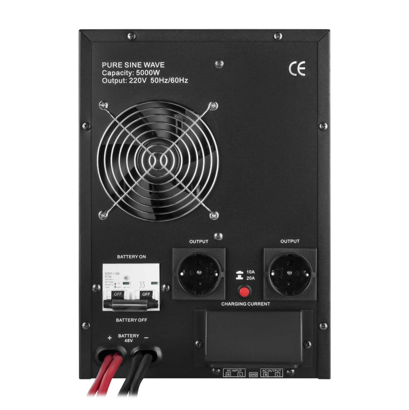 Джерело безперебійного живлення LogicPower 48V LPY-B-PSW-7000VA+(5000Вт)10A/20A