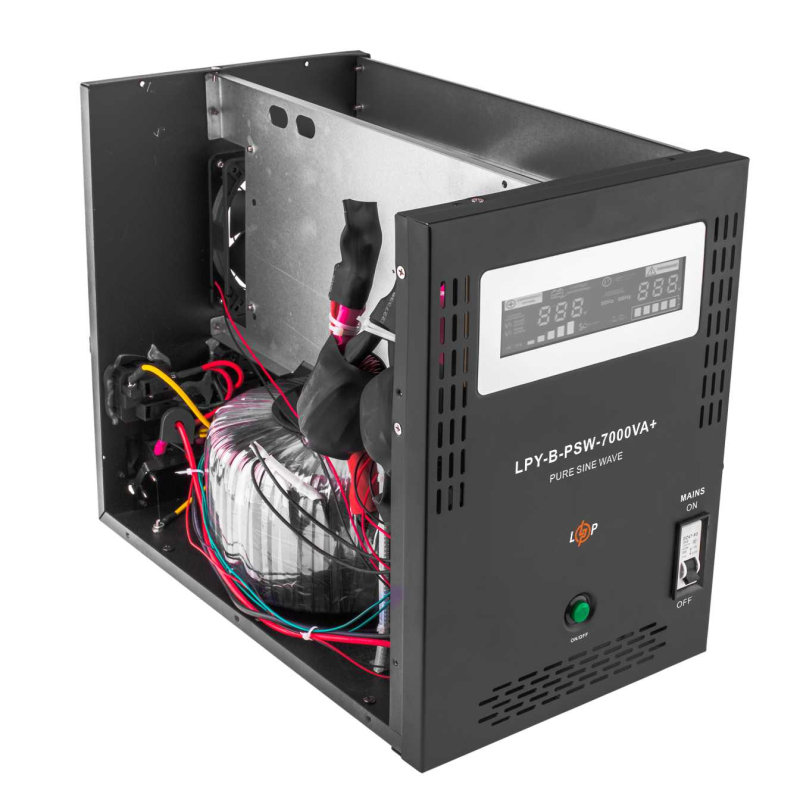 Джерело безперебійного живлення LogicPower 48V LPY-B-PSW-7000VA+(5000Вт)10A/20A