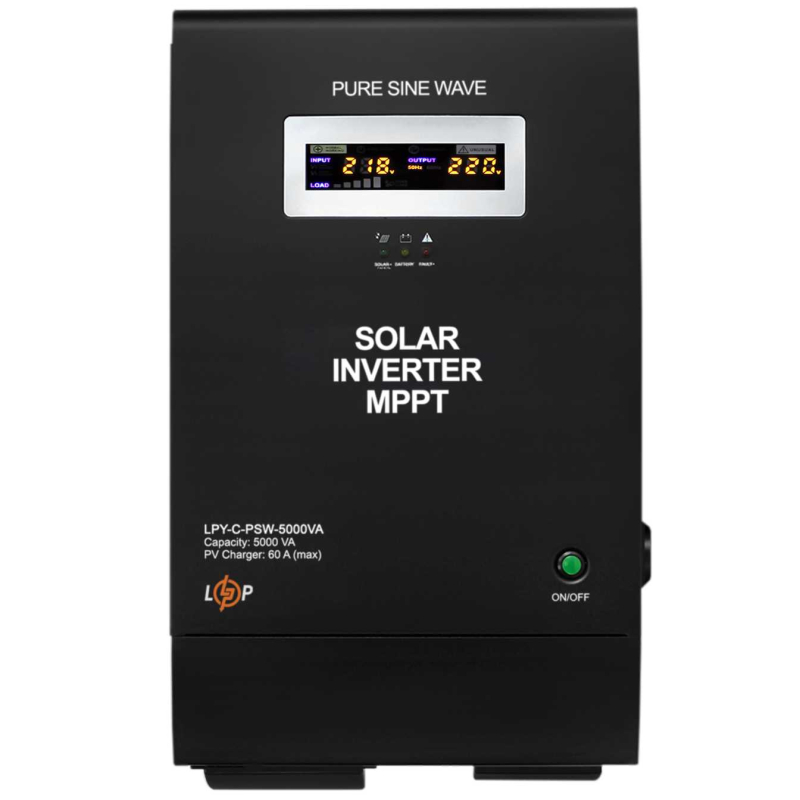 Джерело безперебійного живлення LogicPower LPY-C-PSW-5000VA (3500W) MPPT48V