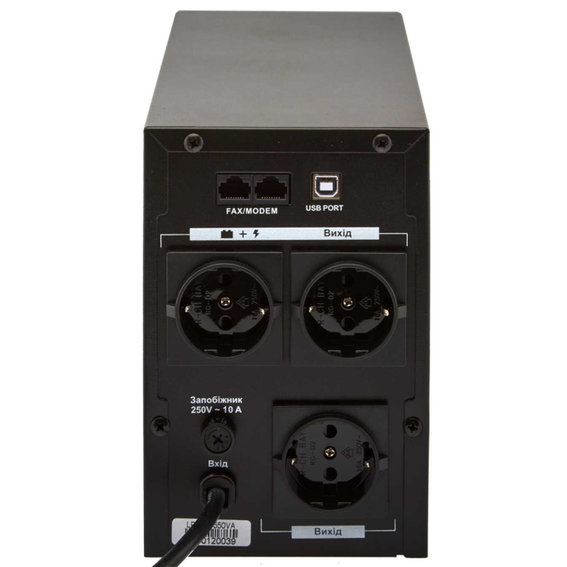Джерело безперебійного живлення LogicPower LPM-UL1250VA (875Вт)