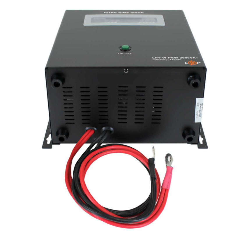 Джерело безперебійного живлення LogicPower з правильною синусоїдою 24V LPY- W - PSW-2000VA+ (1400Вт)10A/20A