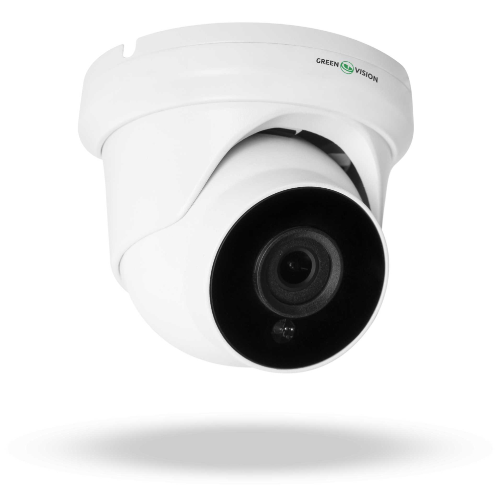 Комплект відеоспостереження Green Vision на 2 антивандальні камери GV-IP-K-W59/02 5MP (Lite)