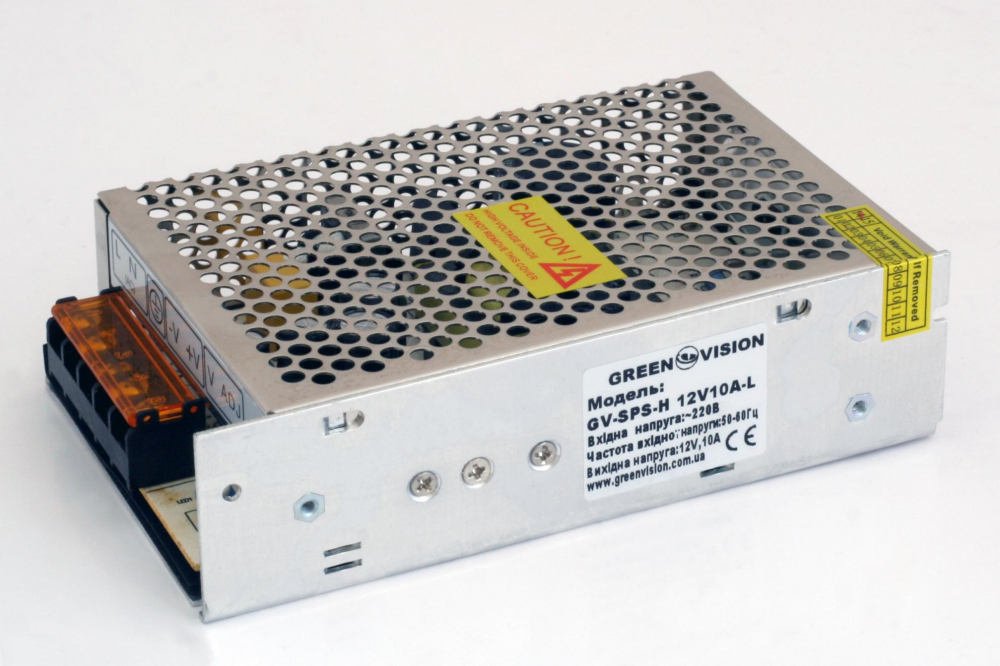 Імпульсний блок живлення Green Vision GV-SPS-C 12V10A-L (120W)