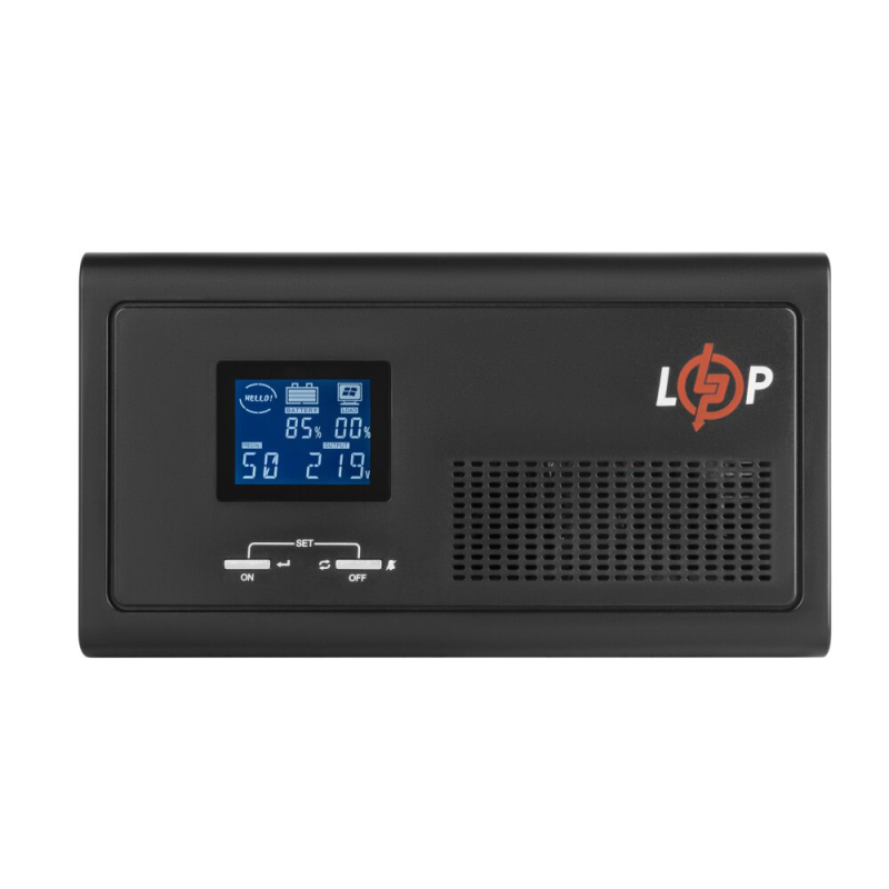 Джерело безперебійного живлення LogicPower з правильною синусоїдою 12V LPE-B-PSW-1500VA+ (1000Вт) 1-40A