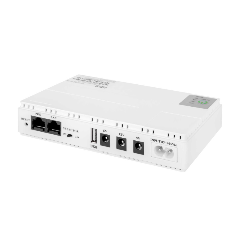 Джерело безперебійного живлення Green Vision GV-008-UPS-DC1018W White