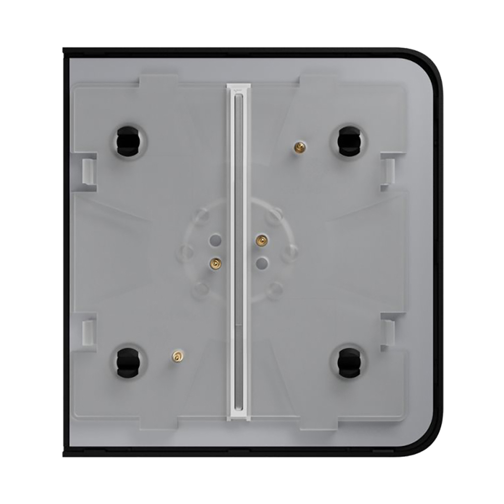 Кнопка вимикача Ajax SideButton (2-gang) for LightSwitch black