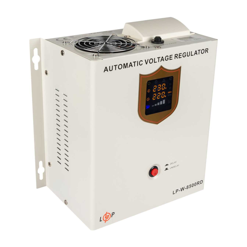 Стабілізатор LogicPower напруги LP-W-8500RD (5100Вт / 7 ступ)