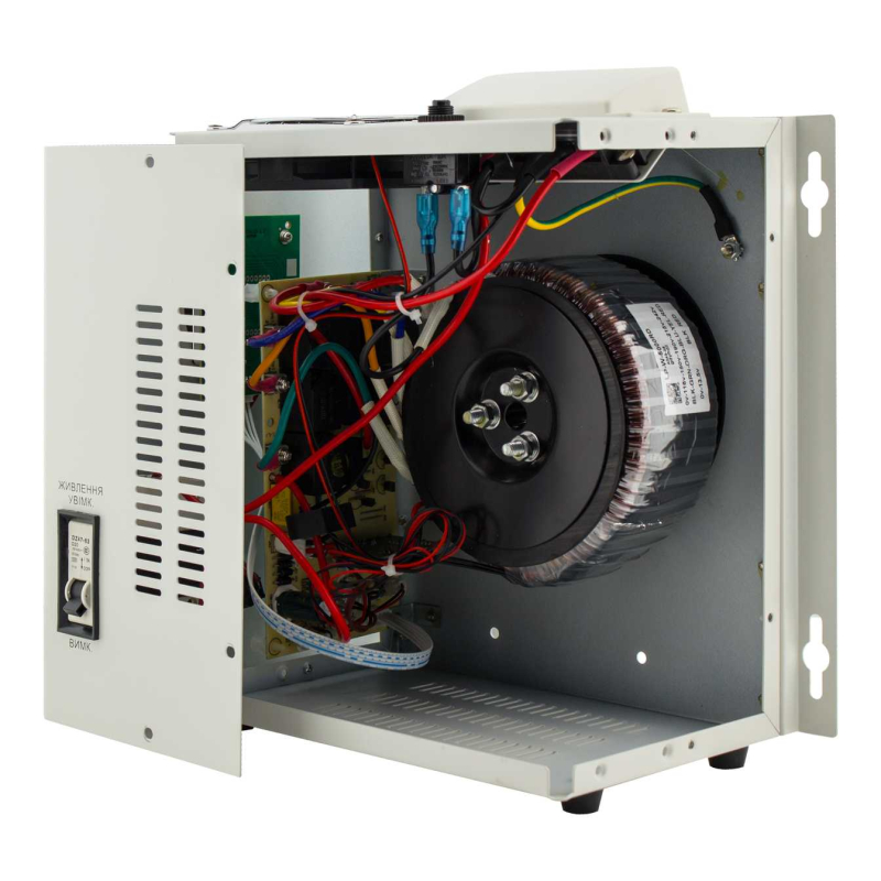 Стабілізатор LogicPower напруги LP-W-8500RD (5100Вт / 7 ступ)