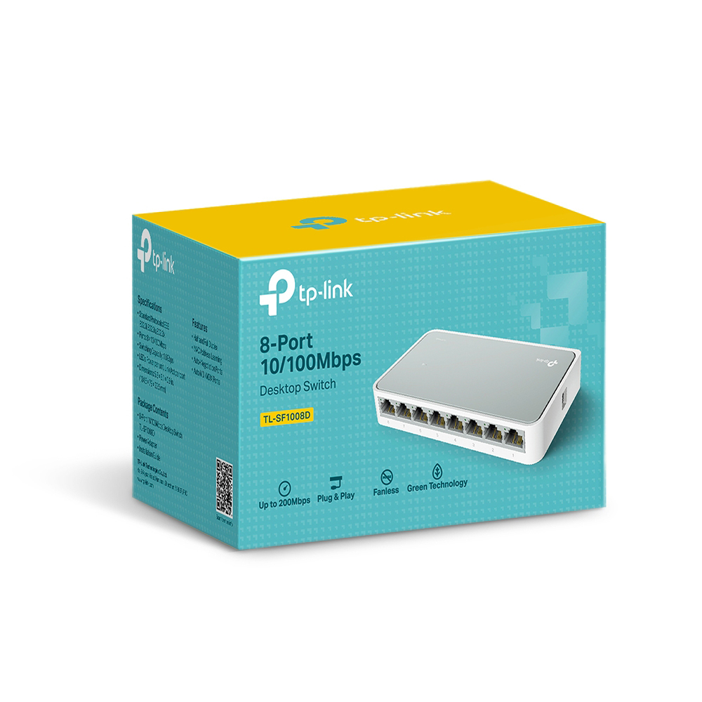 Некерований комутатор TP-Link TL-SF1008D 8-port