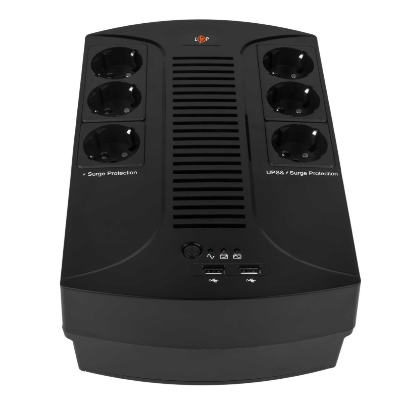 Джерело безперебійного живлення LogicPower LP 850VA-6PS (595Вт)