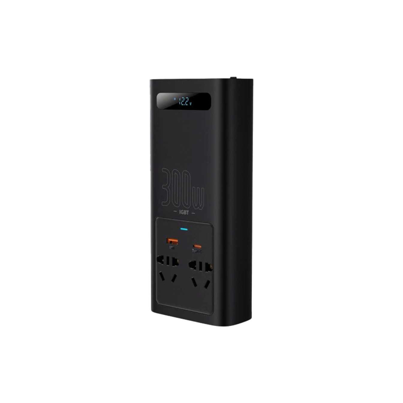 Інвертор Baseus IGBT Power 300W 220V EU Черный (CGNB010101)