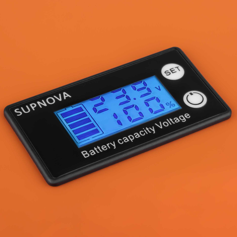 Акумулятор LogicPower LiFePO4 LCD 12V (12,8V) - 180 Ah (2304Wh) (BMS 80A/40А) пластик